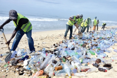 Plateforme de récupération des déchets