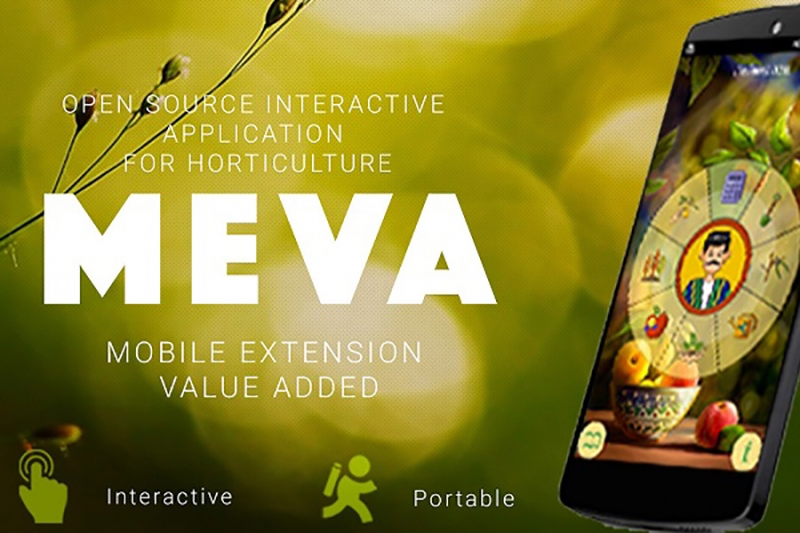 Мобильное приложение MEVA для садоводства на платформе Android